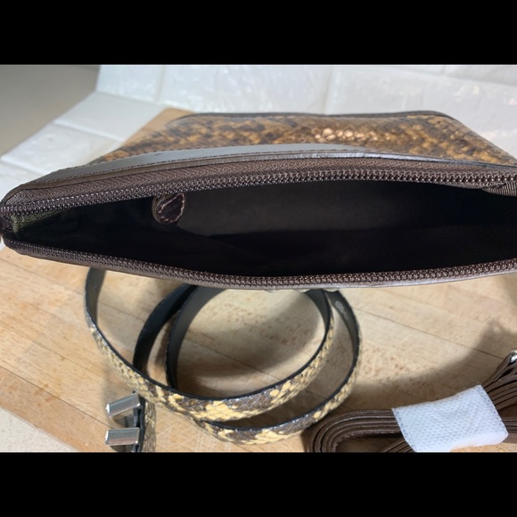 One World Brighton Snakeskin Wristlet and Belt - Picture 8 of 14